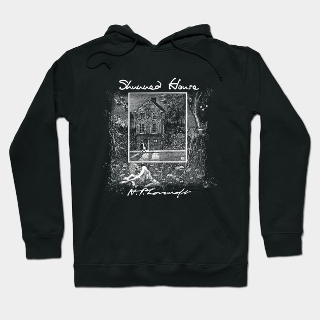 HP Lovecraft "Shunned House"- Weird Tales Design Hoodie by IceTees